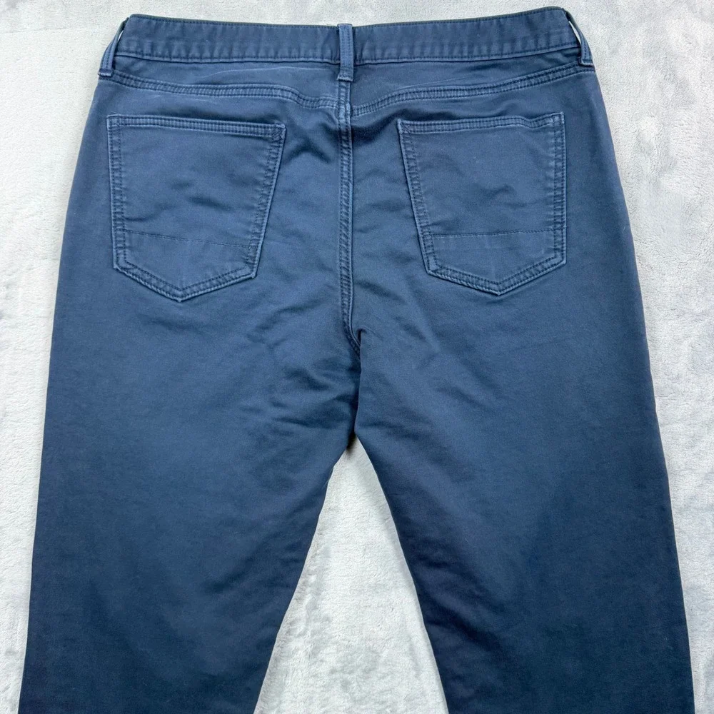 Banana Republic Travel Pant Mens 34x32 Navy Blue Athletic Fit Chino Pants